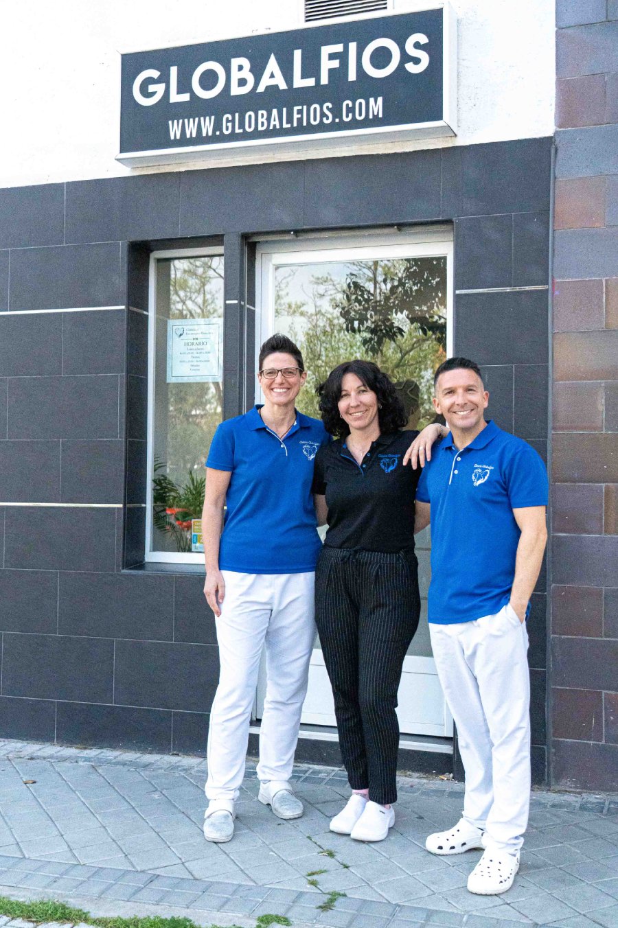 foto del equipo en exterior